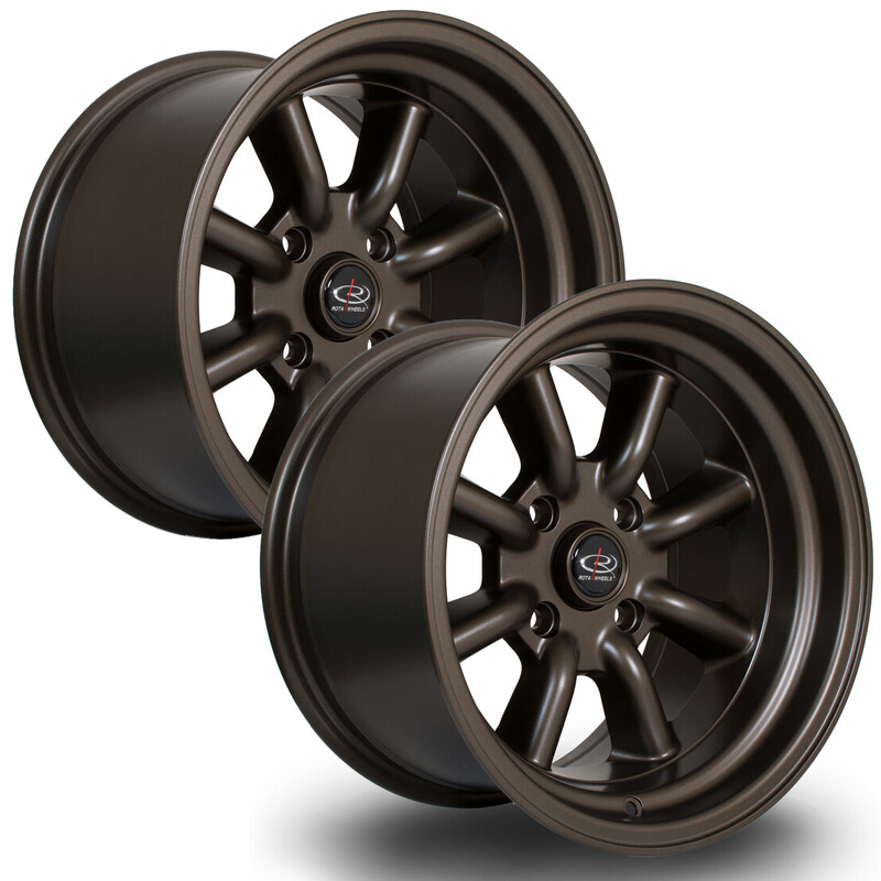 Jante Rota RKR 15x9" 4x114.3 ET0, Bronze